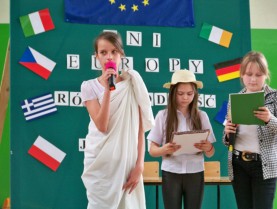 Powiększ obraz: Dni Europy w naszej szkole!